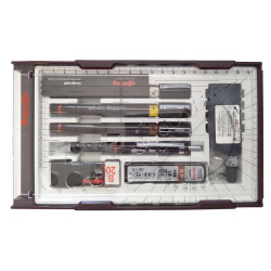Rotring combi college 0.25, 0.35, 0.5 isograph set