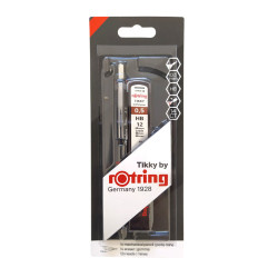 Rotring zestaw tikky ołówek aut 0,5mm czarny+wkład+gumka t30 - sklep p