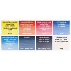 Winsor&Newton cotman skyscape set of 8 half cubes