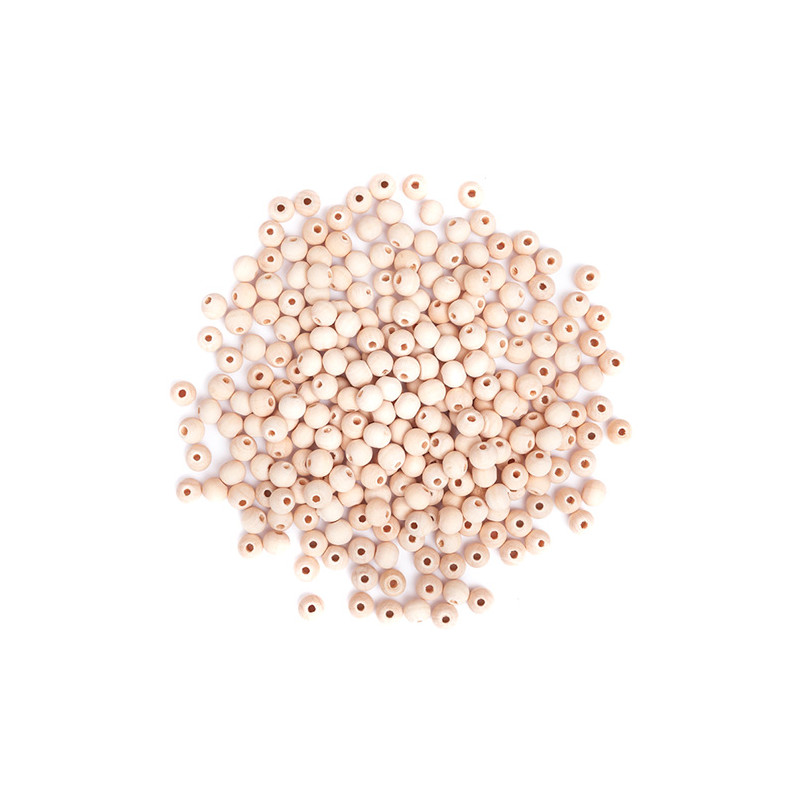 DP Craft drewniane koraliki kulki 8mm 40g - sklep plastyczny - szał dl