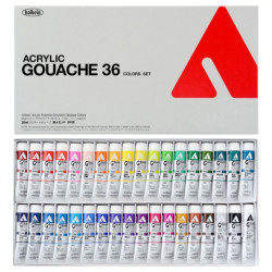 Holbein acryla gouache zestaw - sklep plastyczny - szał dla plastyków