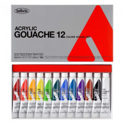 Holbein acryla gouache school set gouache set 12 pcs