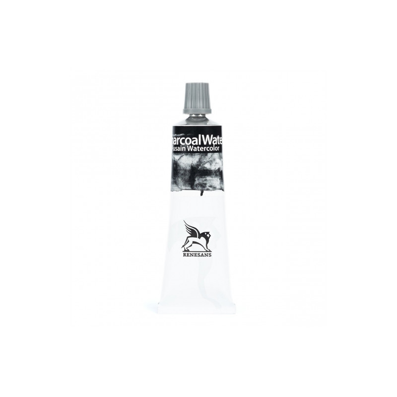 Renesans charcoal water charcoal in watercolor 60ml