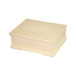 A simple, large wooden box