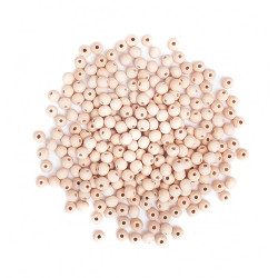 DP Craft drewniane koraliki kulki 6mm 40g - sklep plastyczny - szał dl