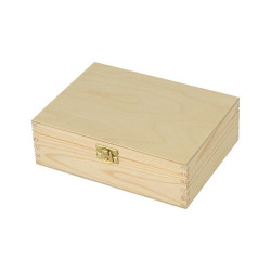 Wooden tea box 6 chambers