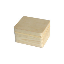 Wooden box with a small age