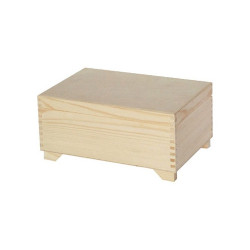 Wooden trunk 30x20 cm, 1 insert