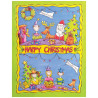 Papier do decoupage 50x70cm wesołych świąt MDW029 - sklep plastyczny -