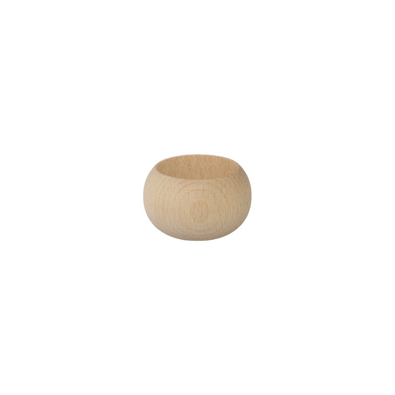 Small wooden candlestick
