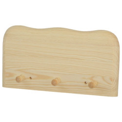 Wooden hanger. 3 hangers for clothes