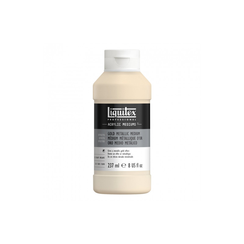 Liquitex metallic gold medium akrylowe 237ml  - sklep plastyczny - sza