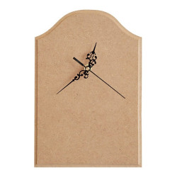 Clock with MDF wave