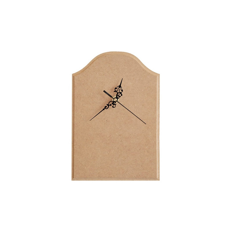 Clock with MDF wave