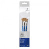 Winsor&Newton cotman zestaw 3 pędzli mix wachlarz - sklep plastyczny -