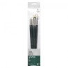 Winsor&Newton winton zestaw 5 pędzli długa rączka - sklep plastyczny -