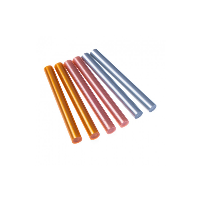 DP Craft wkłady klejowe metaliczne 11mm 6 sztuk - sklep plastyczny - s