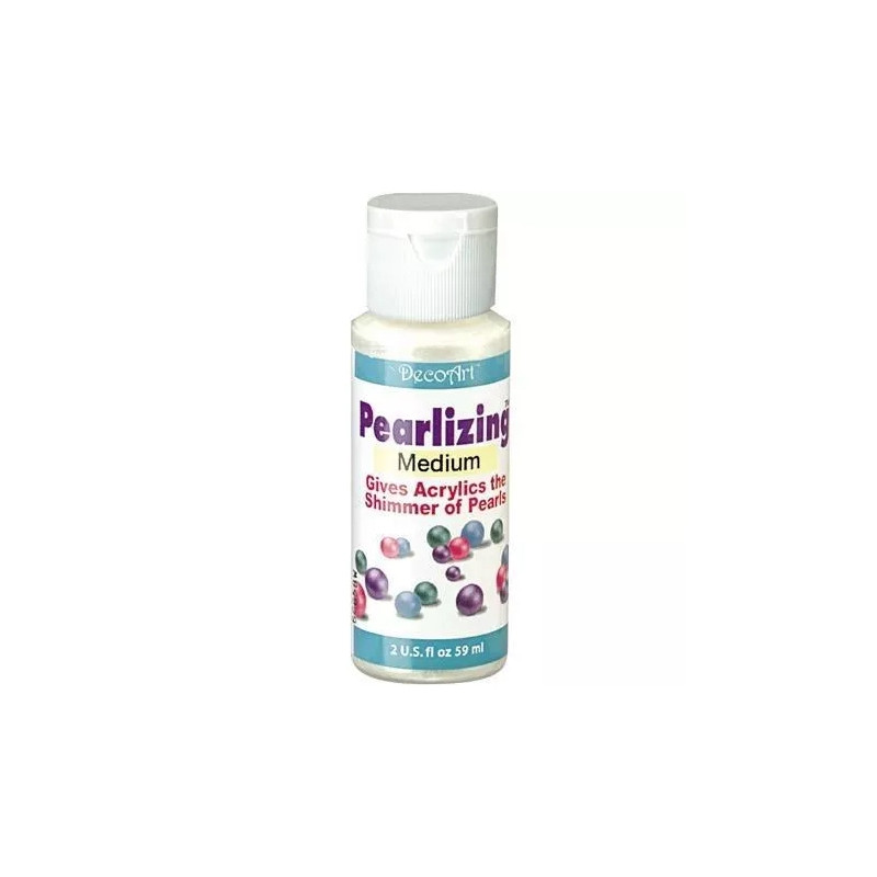 DecoArt 59 ml pearlizing medium perłowe  - sklep plastyczny - szał dla