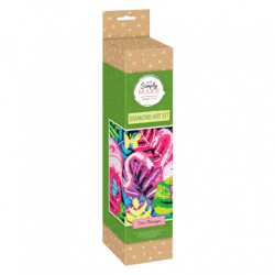 Haft diamentowy zestaw do diamond painting - twin flamingos - sklep pl