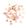 DP Craft drewniane kostki 15x15mm 49 sztuk - sklep plastyczny - szał d