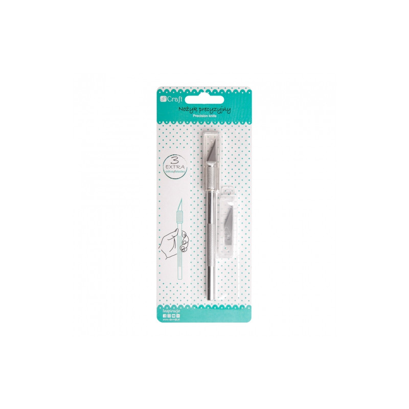 Craft precision knife with interchangeable blades