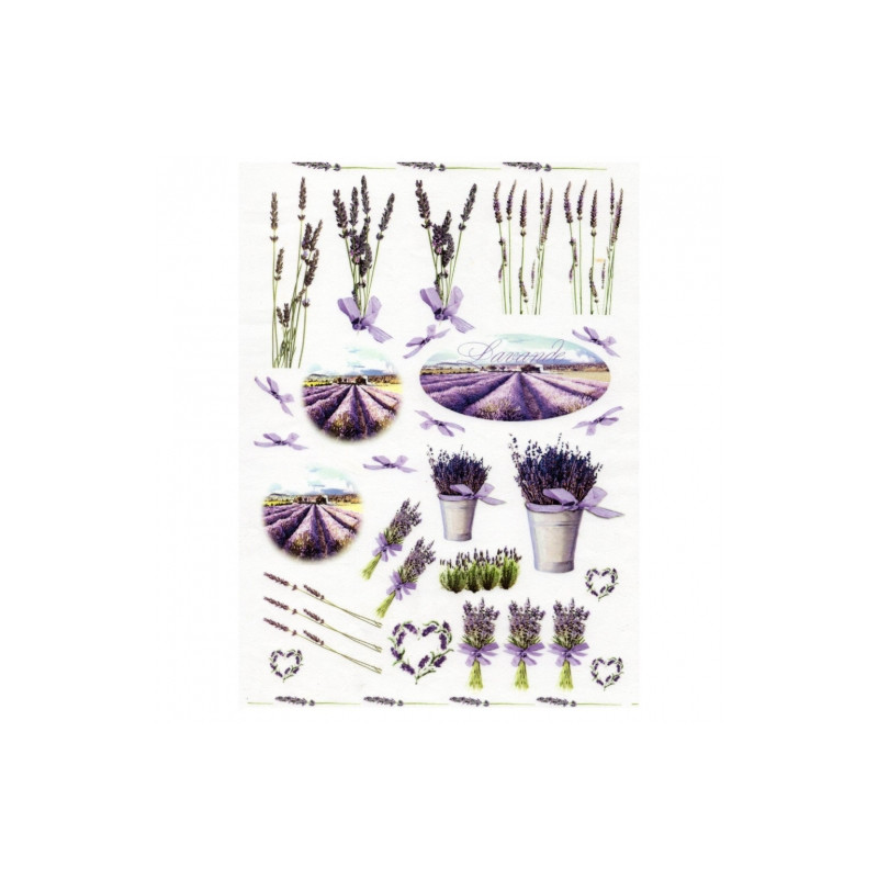 Rice decoupage paper ITD R041