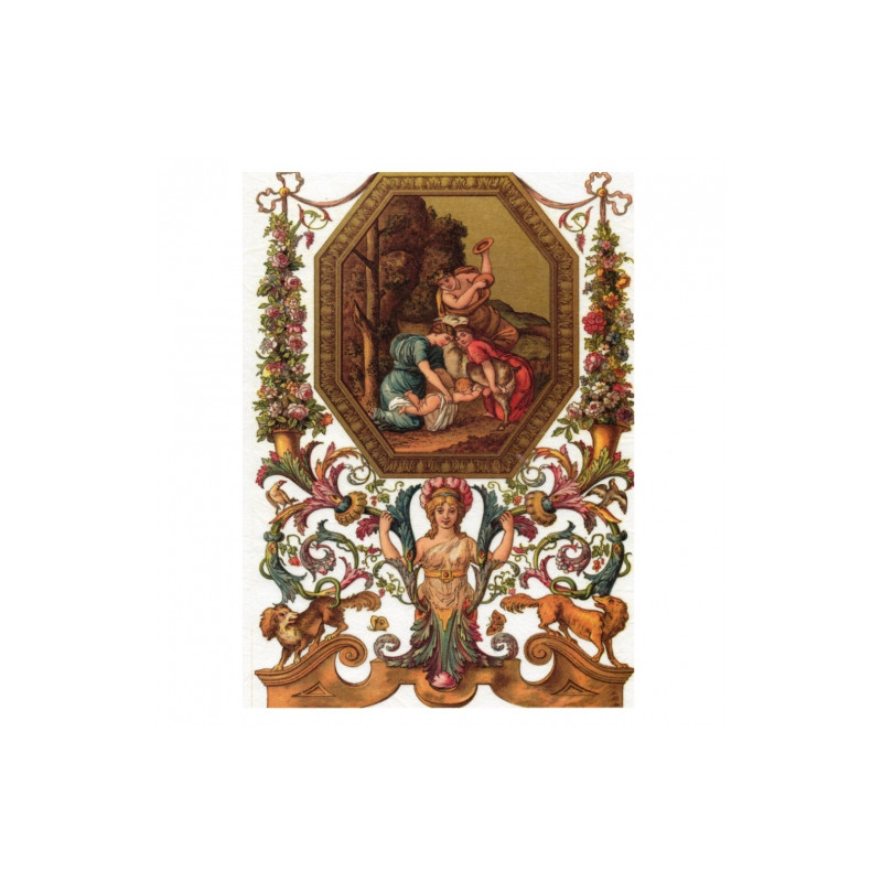 Rice decoupage paper A4 ITD R022