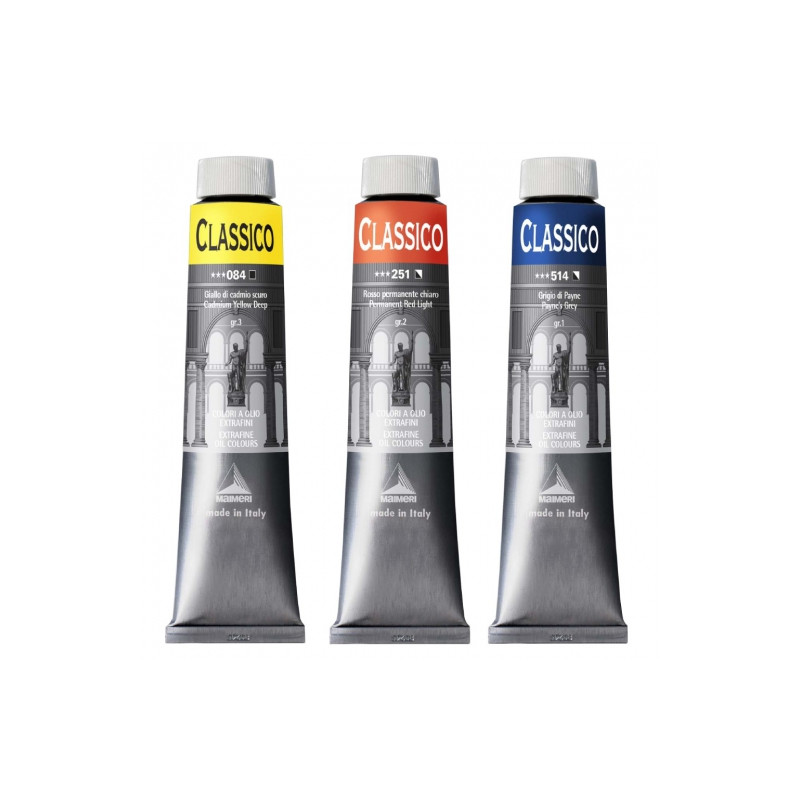 Maimeri classico farby olejne 200 ml - sklep plastyczny - szał dla pla