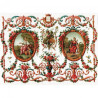 Papier ryżowy do decoupage girlandy kwiatowe A4 ITD R024 - sklep plast