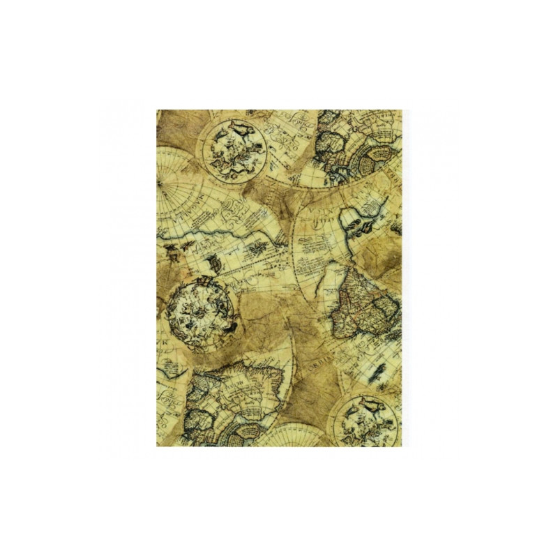 Papier ryżowy do decoupage podróże A4 ITD R009 - sklep plastyczny - sz