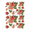 Papier do decoupage A4 ITD 0443M róża - sklep plastyczny - szał dla pl
