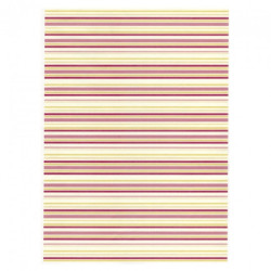 Papier do decoupage soft A4 ITD S014 paski dekory - sklep plastyczny -