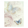 Papier do decoupage soft A4 ITD S153 motyle napisy - sklep plastyczny