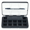 Van Gogh an empty plastic cassette for 12 half-tufted watercolors, bla