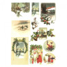 Decoupage paper soft A4 ITD S167