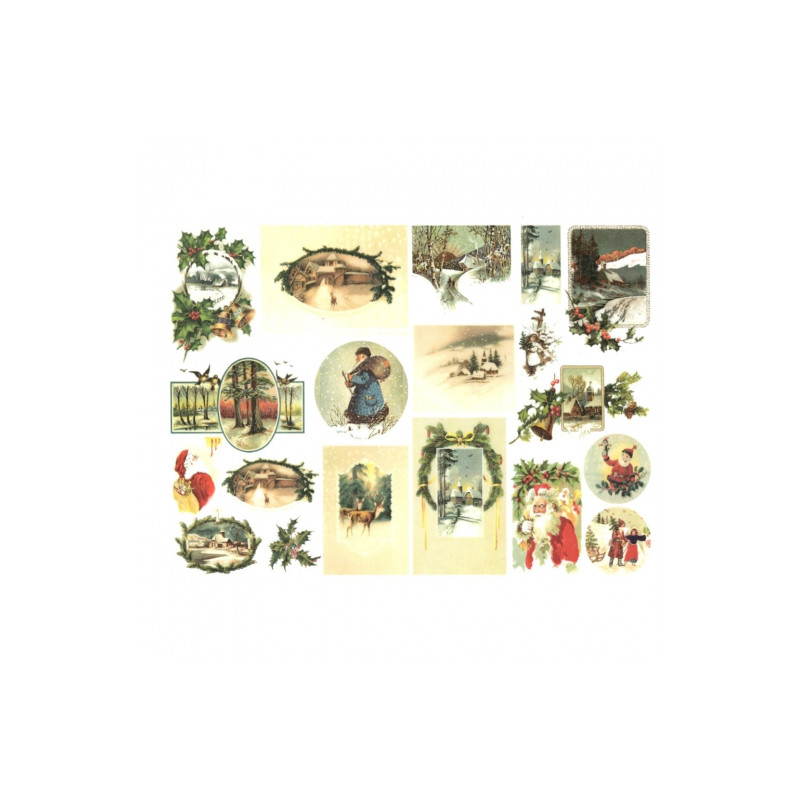 Decoupage paper soft A4 ITD S168