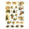 Decoupage paper soft A4 ITD S188