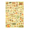 War and peace decoupage paper A4