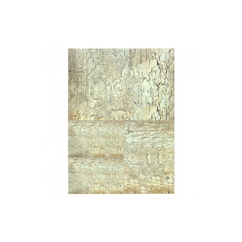 Papier ryżowy do decoupage spękania A4 ITD R049 - sklep plastyczny - s
