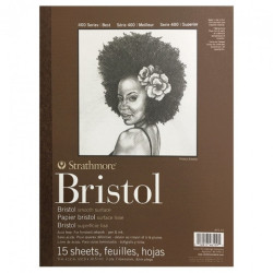 Blok Strathmore s.400 bristol smooth 15 sheets