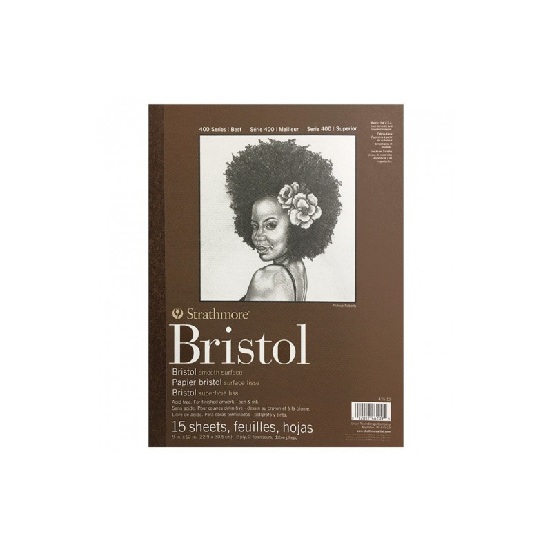 Blok Strathmore s.400 bristol smooth 15ark- sklep plastyczny szał dla