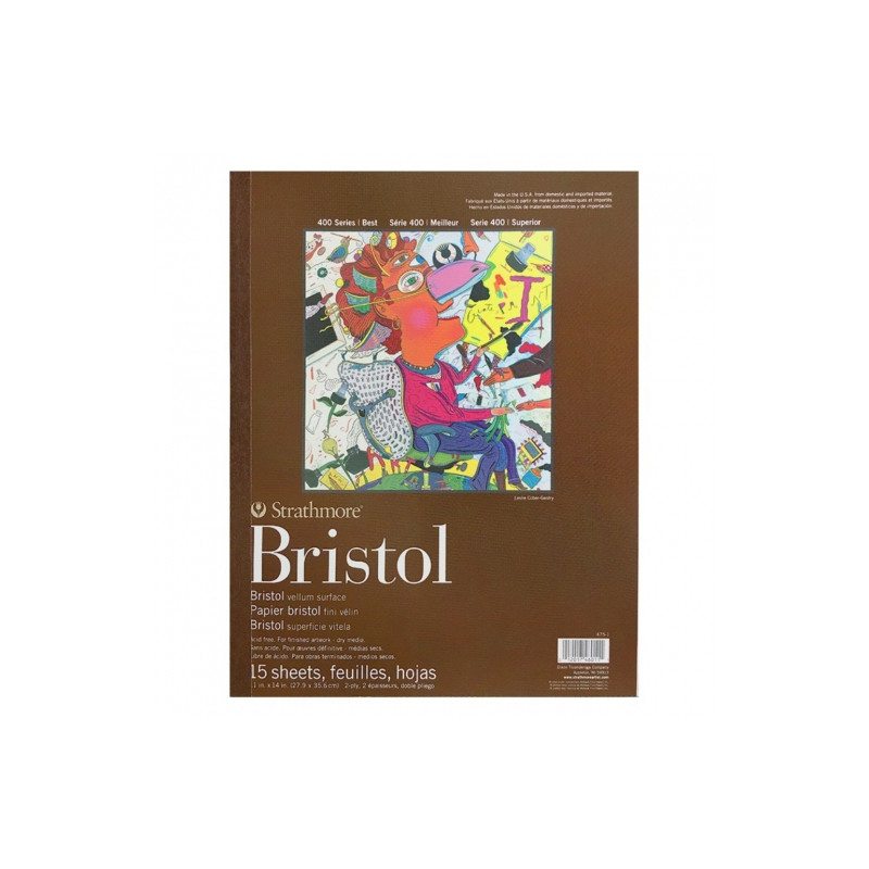 Blok Strathmore 400 series vellum surface 15 sheets