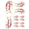 Rice decoupage paper apple blossom A4 ITD R411