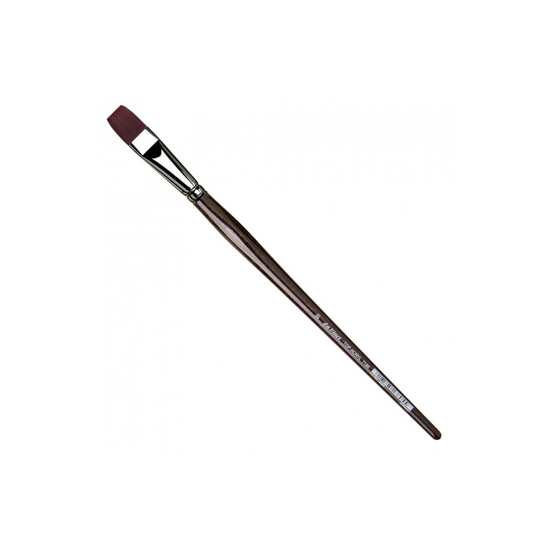 Da Vinci top-acryl pędzle płaskie syntetyczne seria 7185 - sklep plast