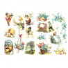 Papier ryżowy do decoupage A4 ITD R490 wielkanoc - sklep plastyczny -