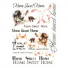 Papier ryżowy do decoupage sweet home A4 ITD R494 - sklep plastyczny -