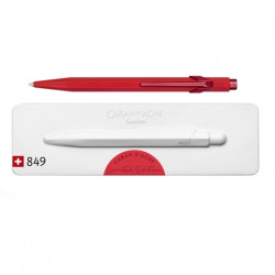 Caran'dAche długopis 849 w pudełku scarlet red - sklep plastyczny - sz