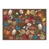 Papier do decoupage 50x70cm flamandzkie kwiaty motyle - sklep plastycz