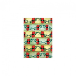 Desert pea decoupage paper