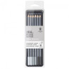 Winsor&Newton studio collection zestaw 6 ołówków z węgla drzewnego - s